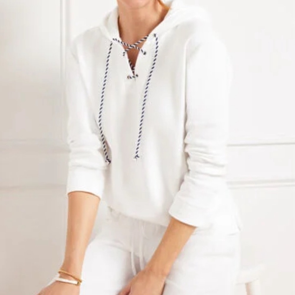 NWT Beach terry hoodie size Petite XS